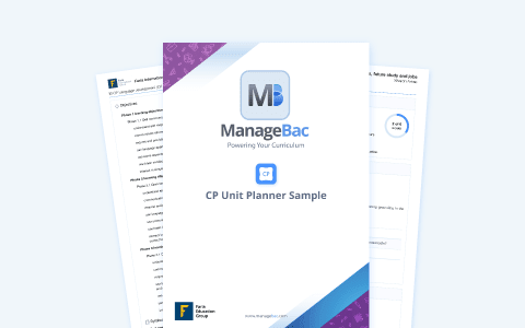 CP Unit Planner Sample