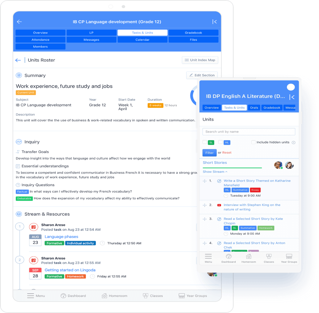 ManageBac for Mobile 25 for teacher droid1