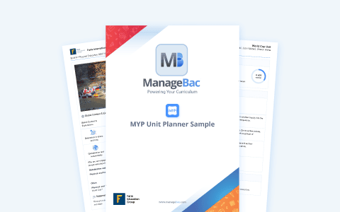 MYP Unit Planner Sample