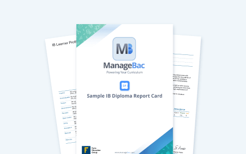 Sample DP Report Card
