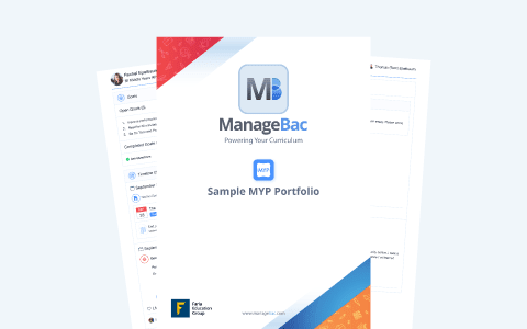 Sample MYP Portfolio