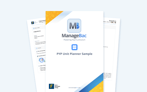 Sample PYP Unit Planner