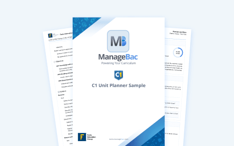 Sample Unit Planner