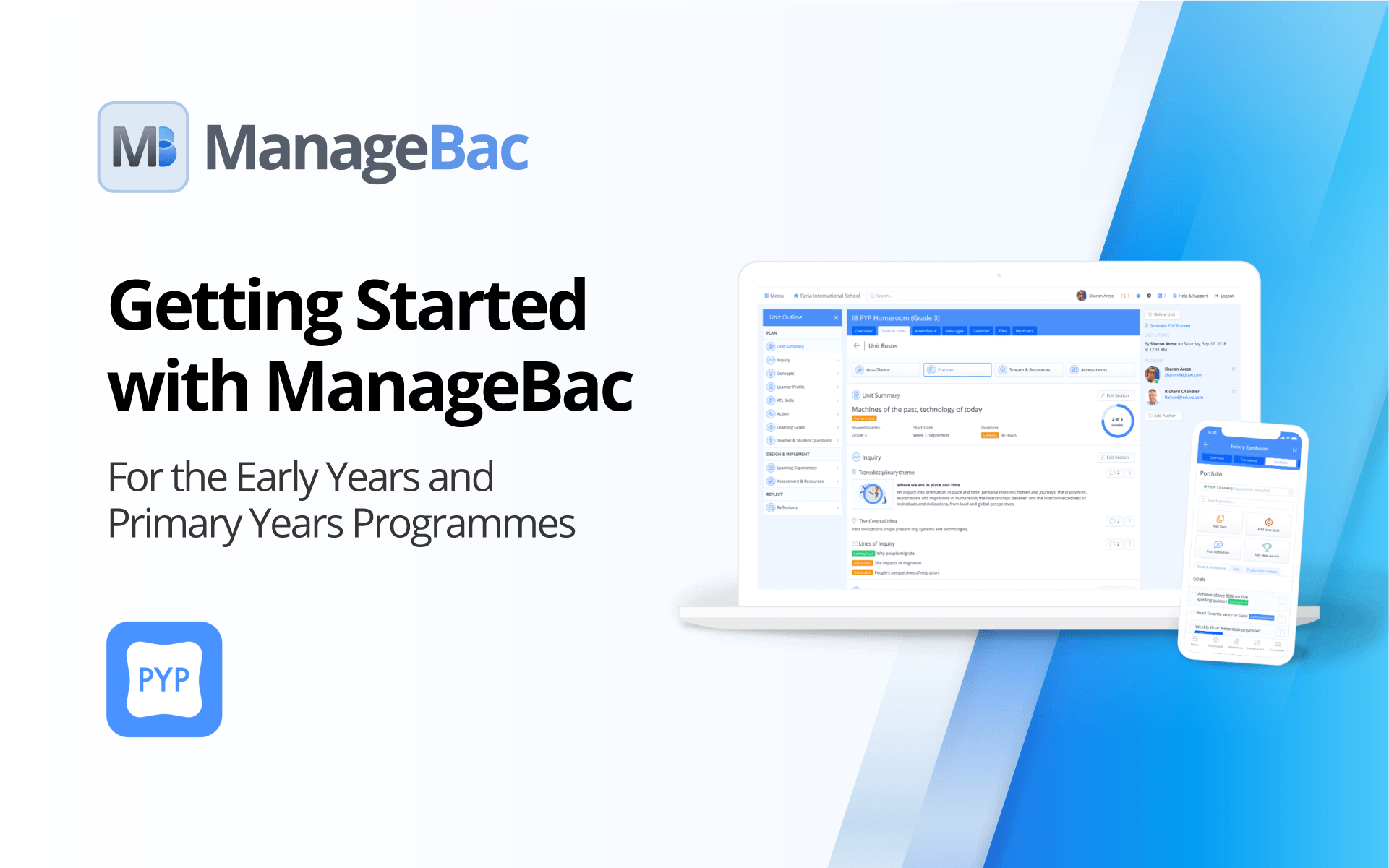 Getting Started with ManageBac: For the Early Years and Primary Years Programmes