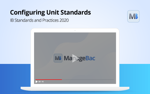 Configuring Unit Standards