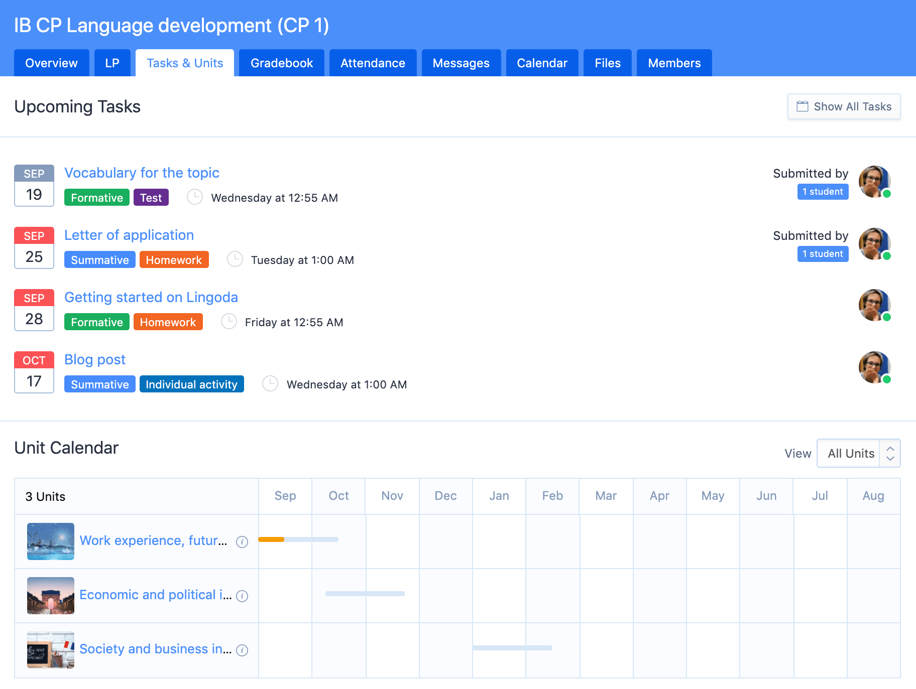 Career Programme v4 82 cp Tasks Units 1