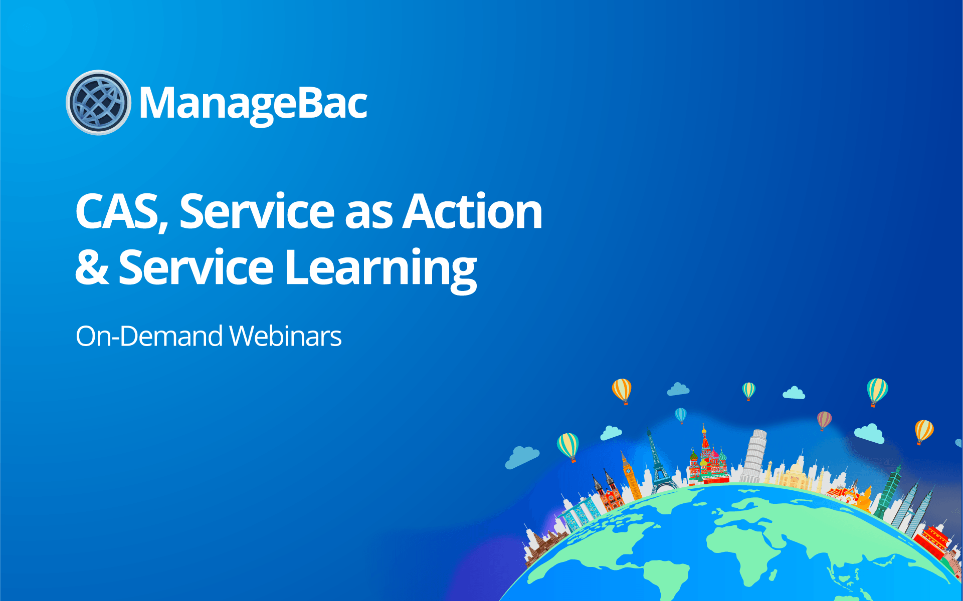 CAS, Service as Action and Service Learning