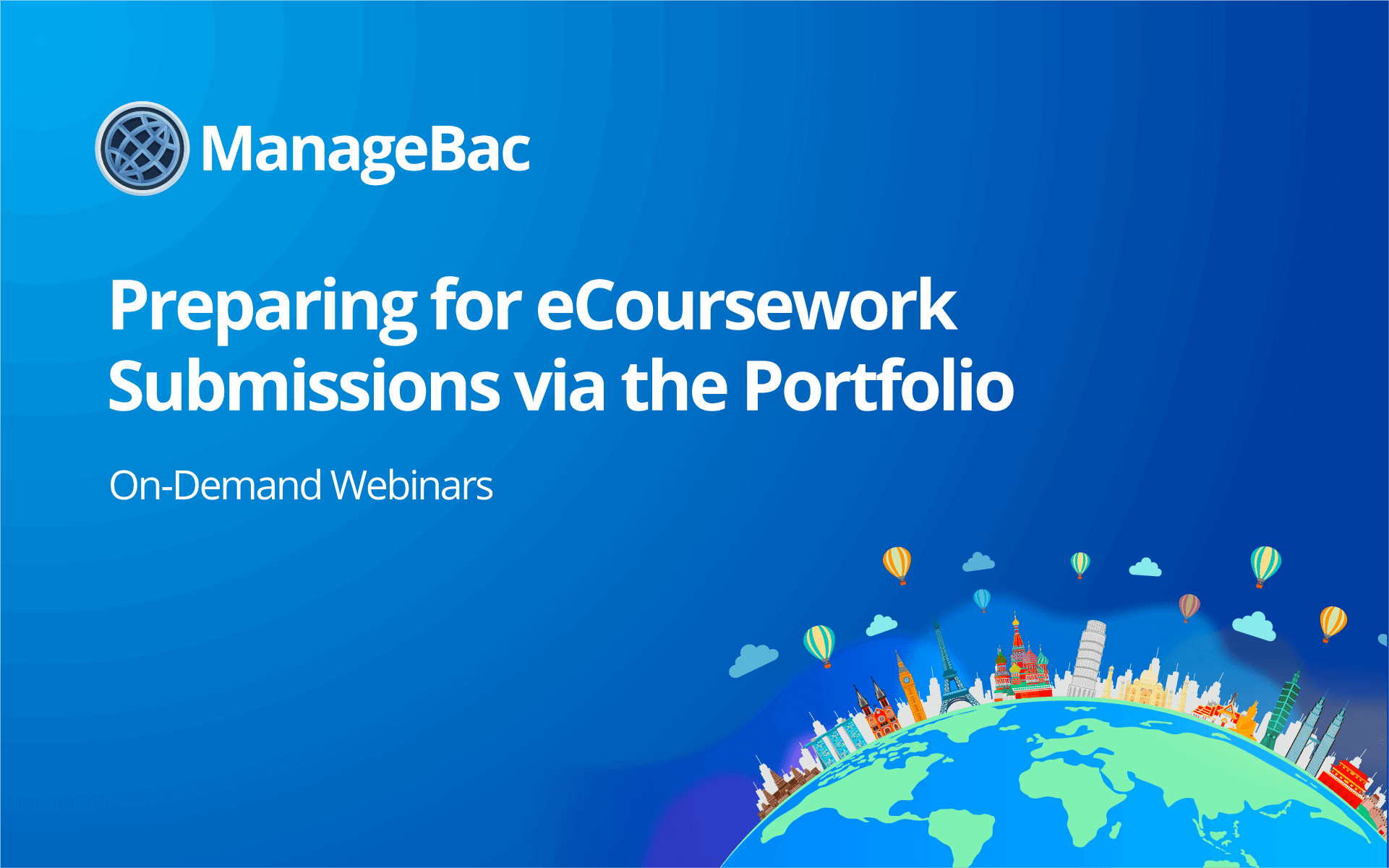 Preparing for eCoursework Submissions via the Portfolio