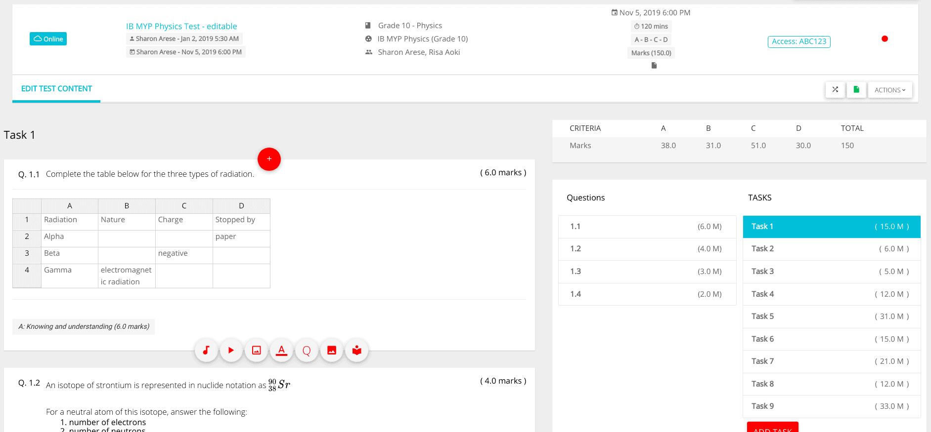 AssessPrep V1 19 tab create