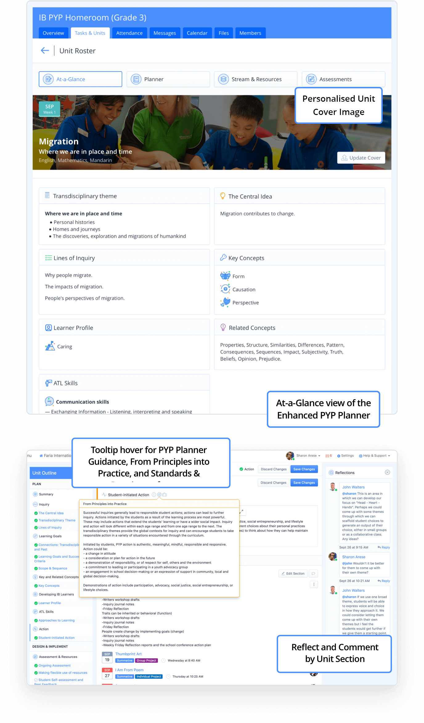 PYP ad 7 pyp unit planner improvement mobile ns