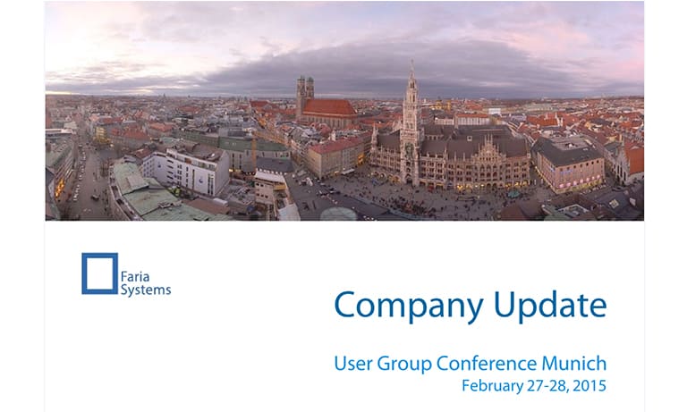 Company Update in Munich