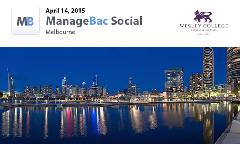 Join us at the MB Social in Melbourne on April 14