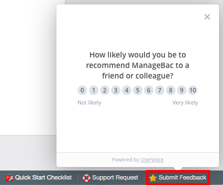 Feature Friday 1 Submit Feedback