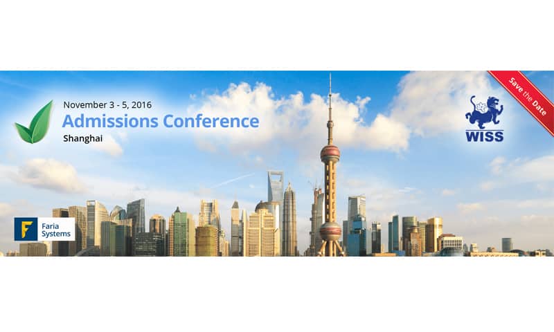 Save the Date: Admissions Conference Shanghai