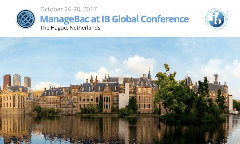 Join us at the IB Global Conference in The Hague!