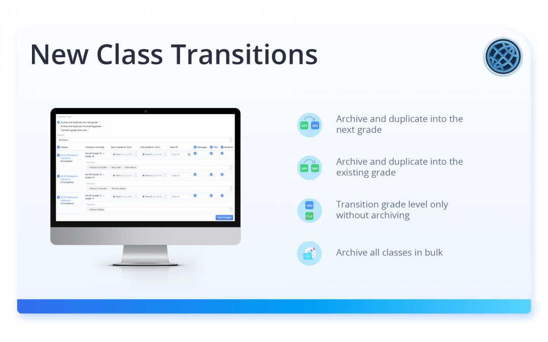 Introducing our New Class Transitions