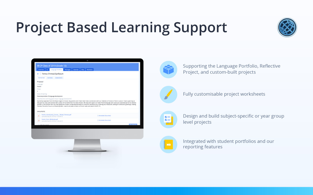 Announcing the First Phase of Project Based Learning Support