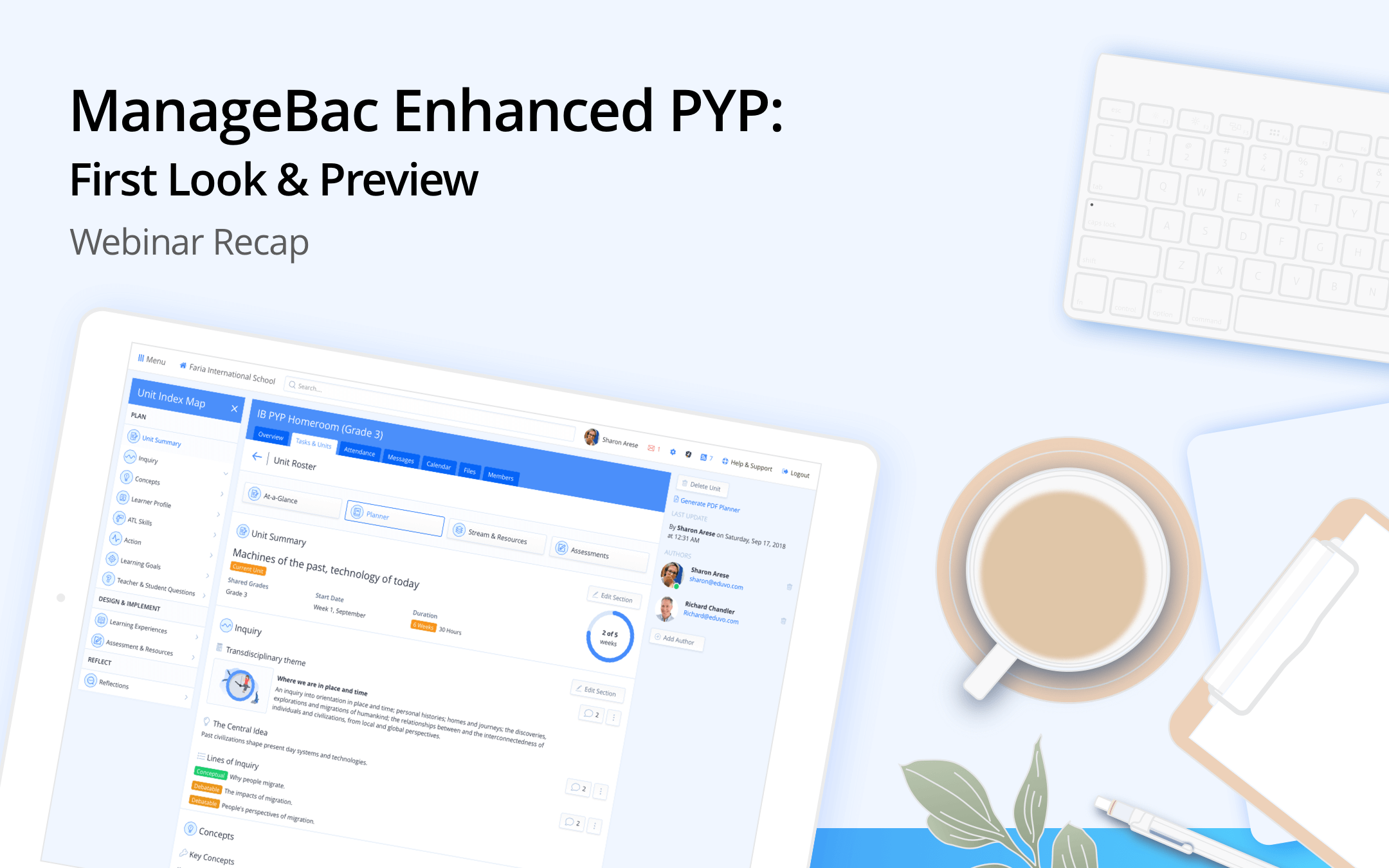 Manageback. Managebac