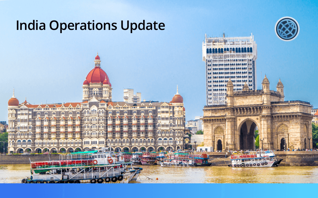 India Operations Update