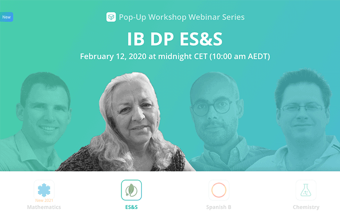 ManageBac Resource Library 203 Pop-up workshop with Gillian Williams: My approach to solving some key IB DP ES&S challenges