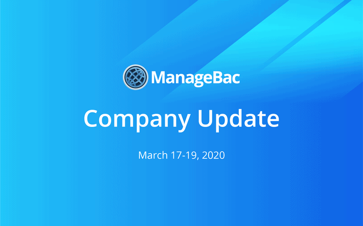 ManageBac Company Update