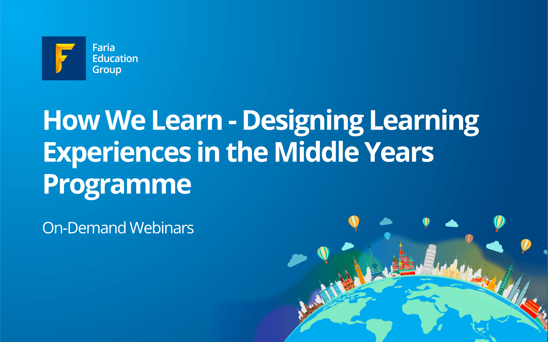 How we learn - Designing learning experiences in the Middle Years Programme