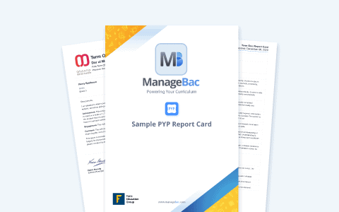 PYP Report Card Sample
