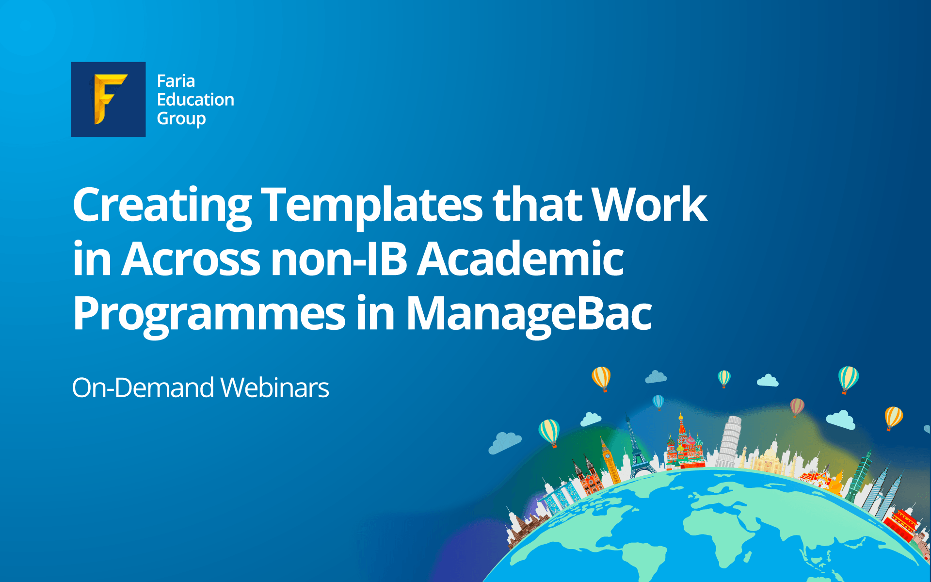 Creating Templates that Work in Across non-IB Academic Programmes in ManageBac