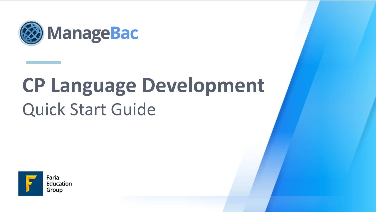 Introduction to CP Language Development