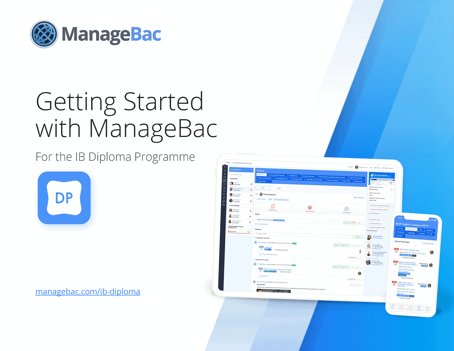 Getting Started with ManageBac for the IB Diplomma Programme