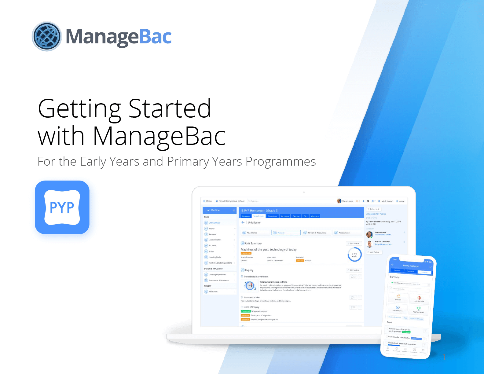Getting Started with ManageBac: For the Early Years and Primary Years Programmes