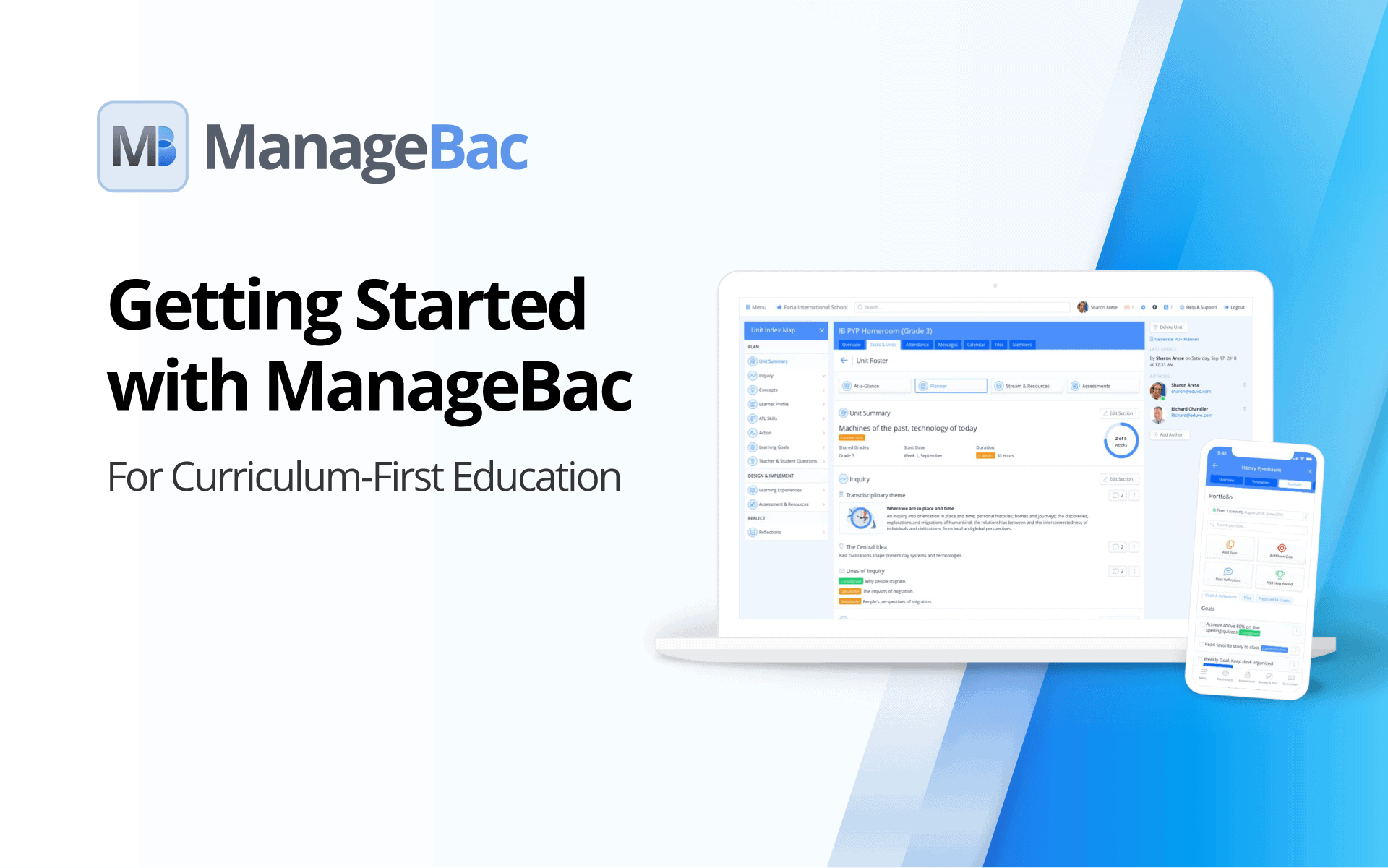 Getting Started with ManageBac for Curriculum-First Education