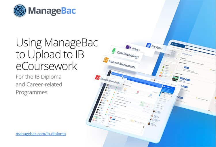 Using ManageBac to Upload to IB eCoursework