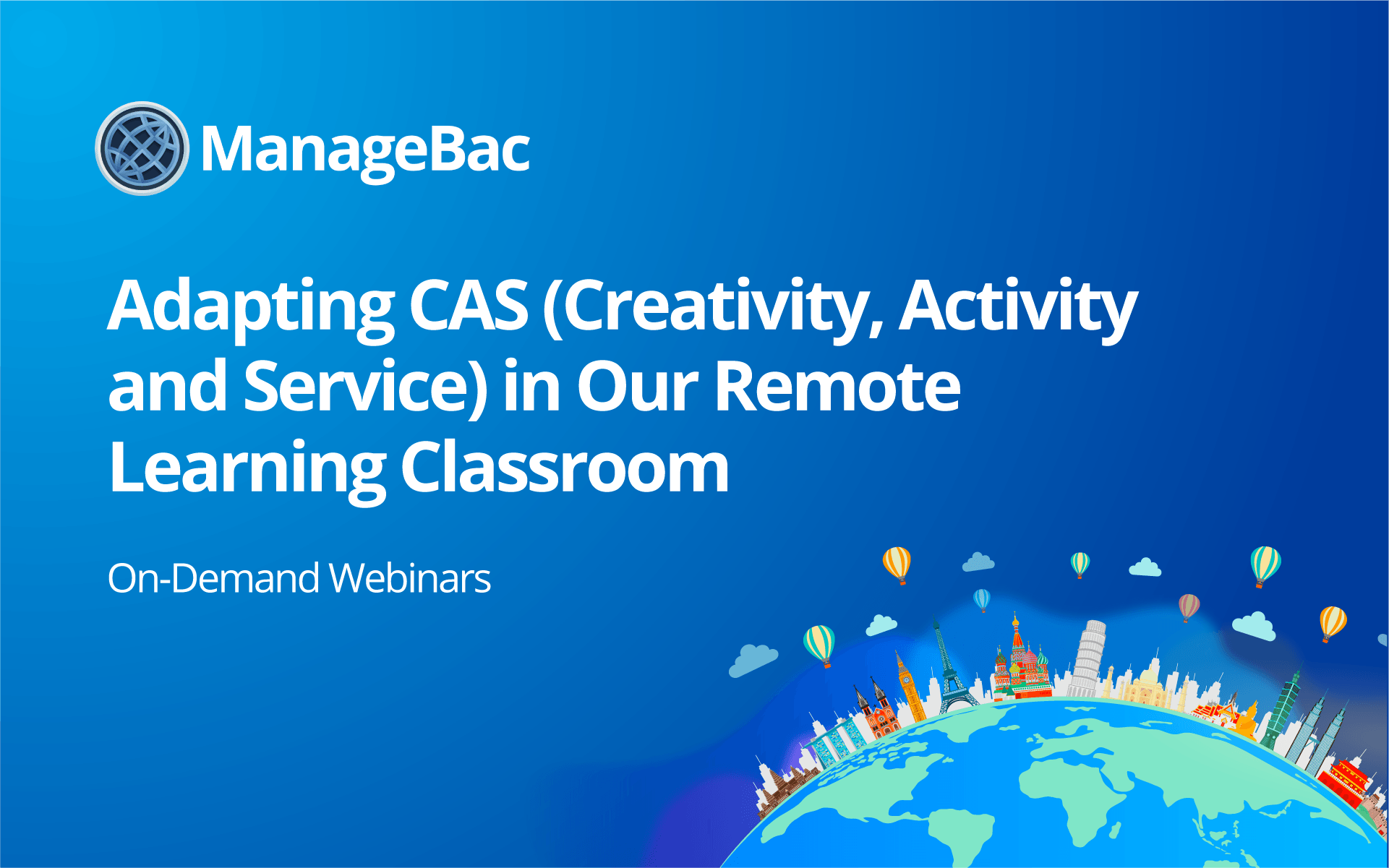Adapting CAS (creativity, activity and service) in our Remote Learning Classrooms