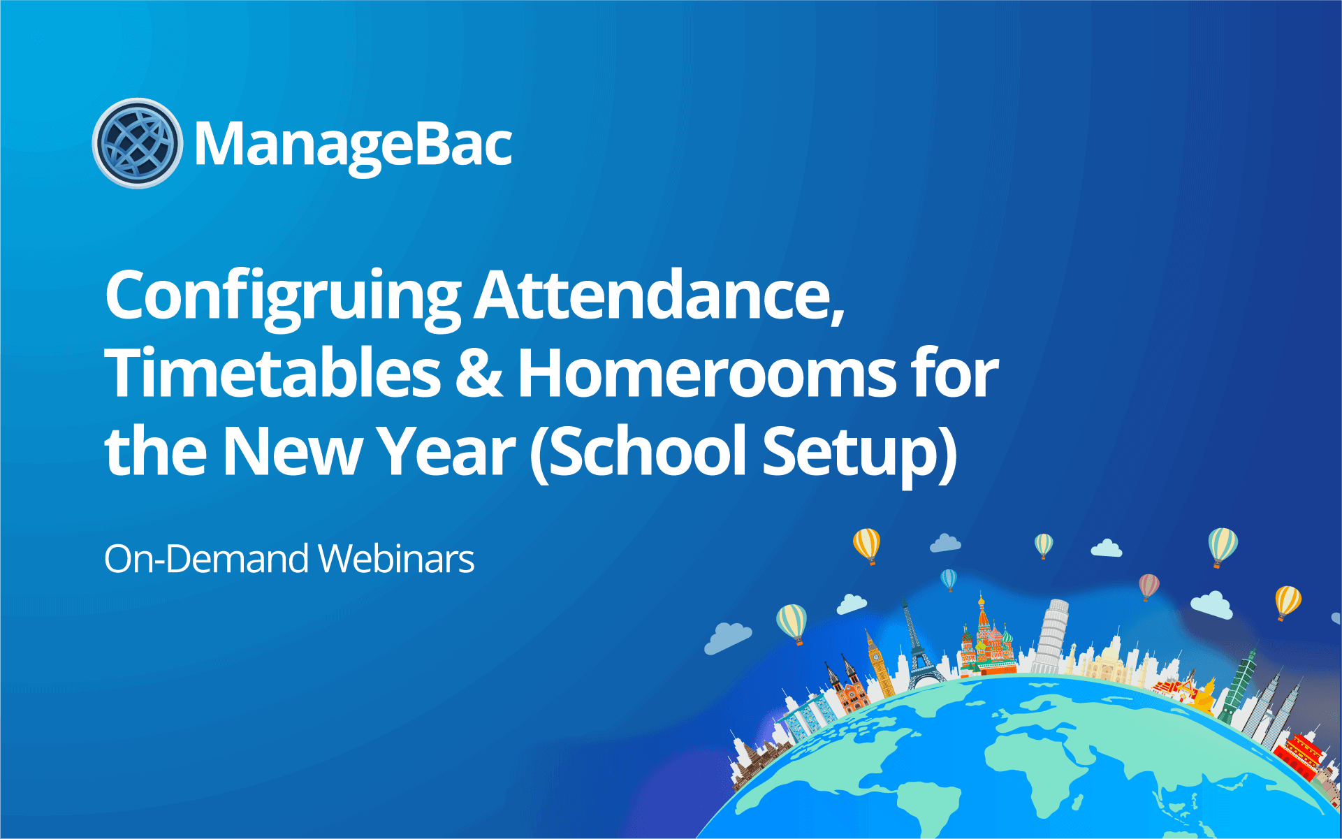 Configuring Attendance, Timetables & Homerooms for the new year (School Setup)