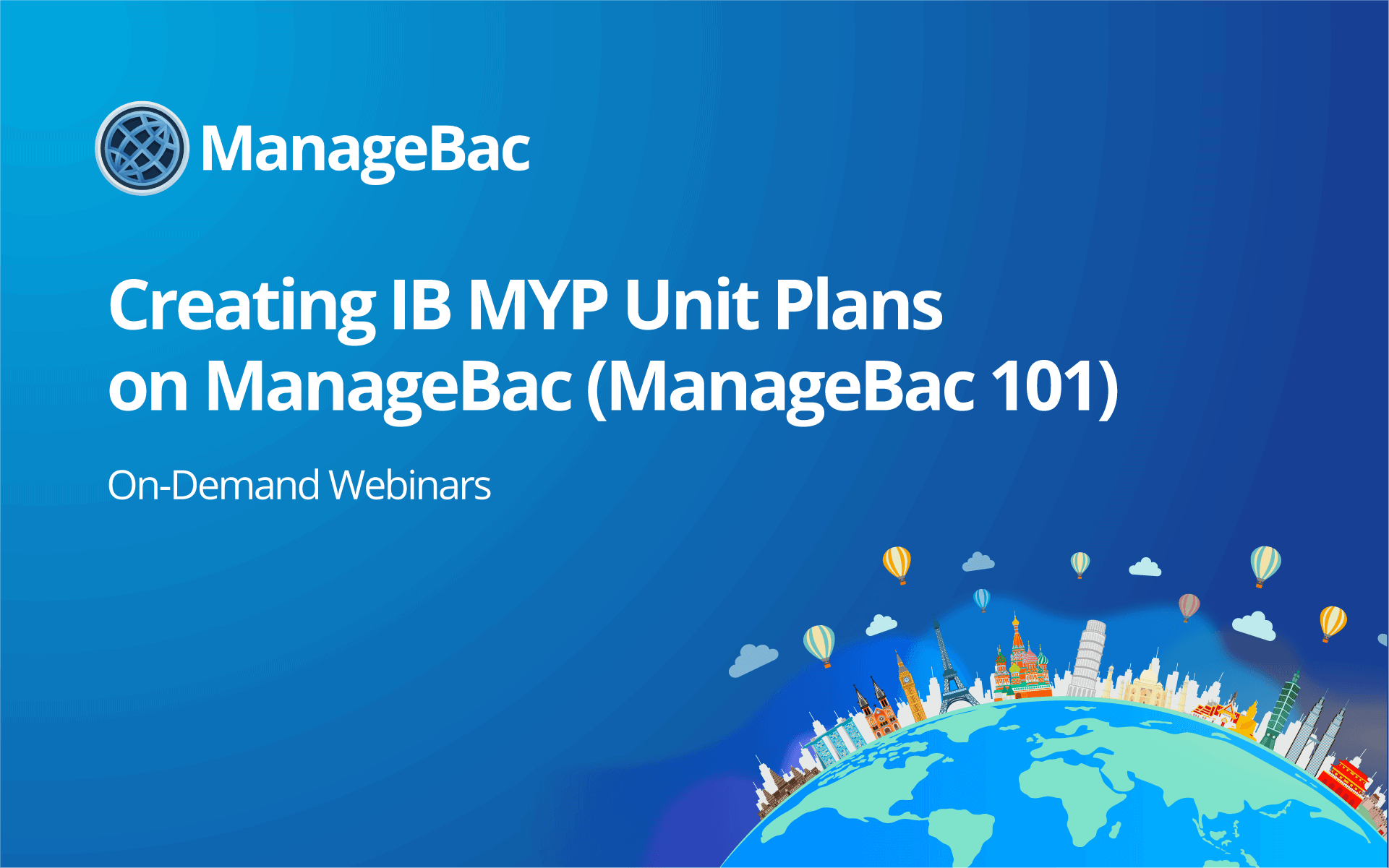 Creating IB MYP Unit Plans on ManageBac (ManageBac 101)