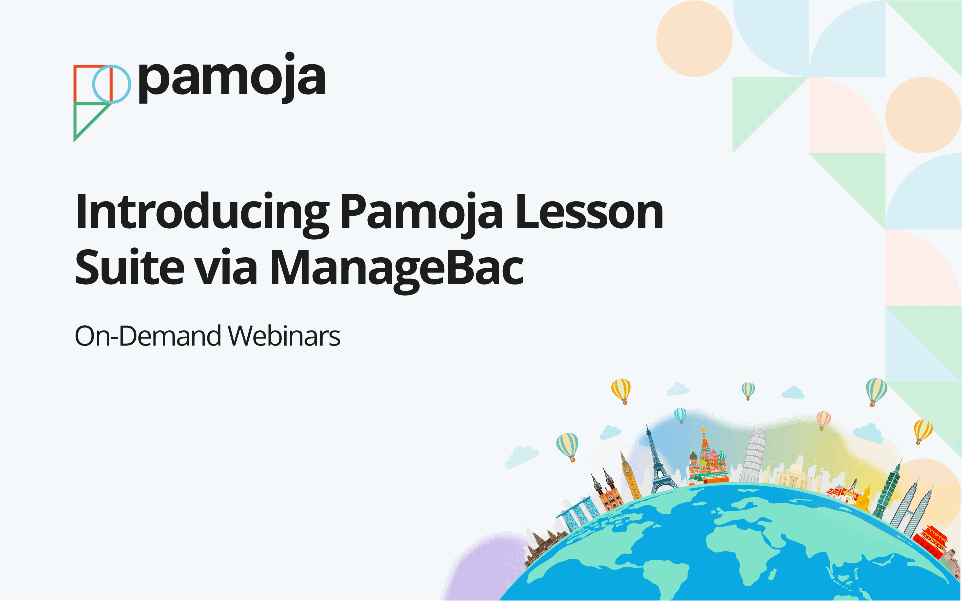 Introducing Pamoja Lesson Suite via ManageBac