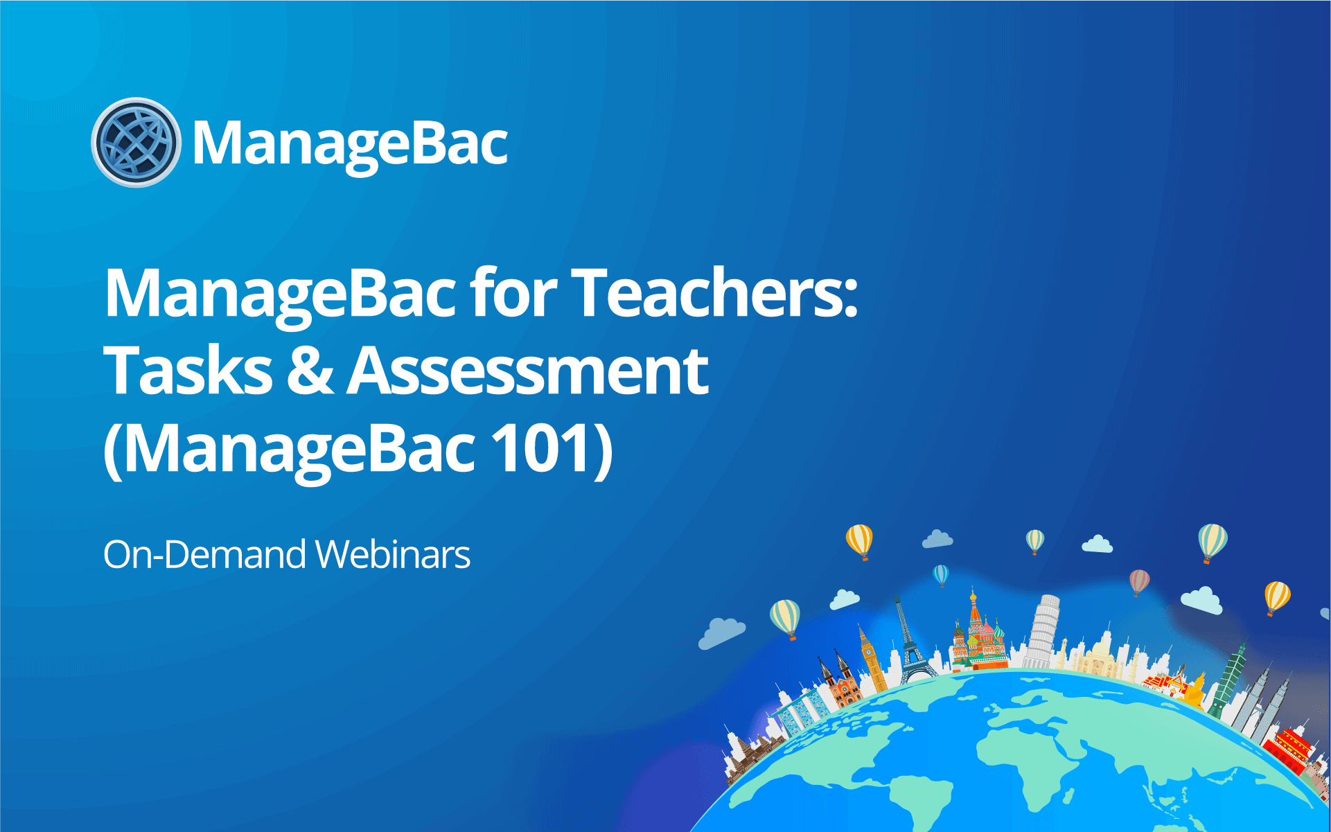 ManageBac for Teachers: Tasks & Assessment (ManageBac 101)