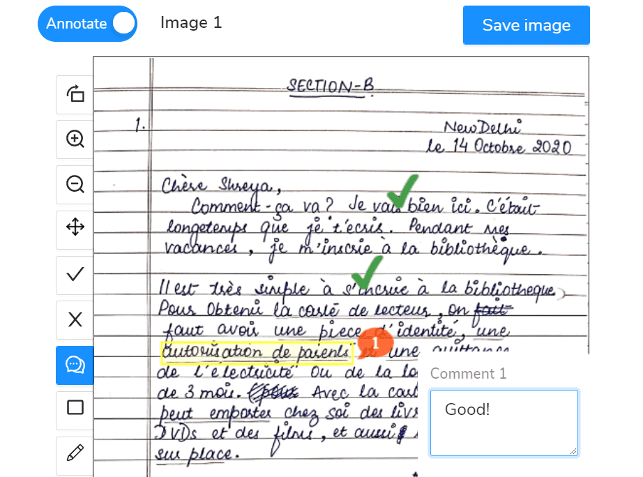 Annotations and Feedback