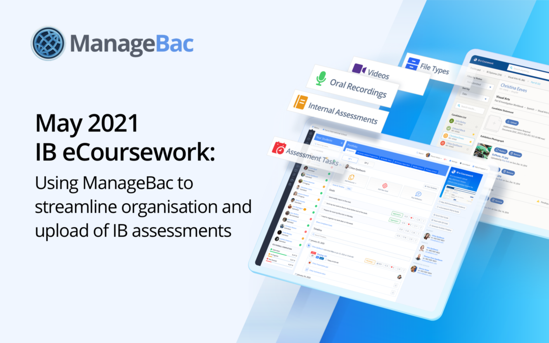 IB eCoursework: Using ManageBac to streamline organisation and upload of IB assessments