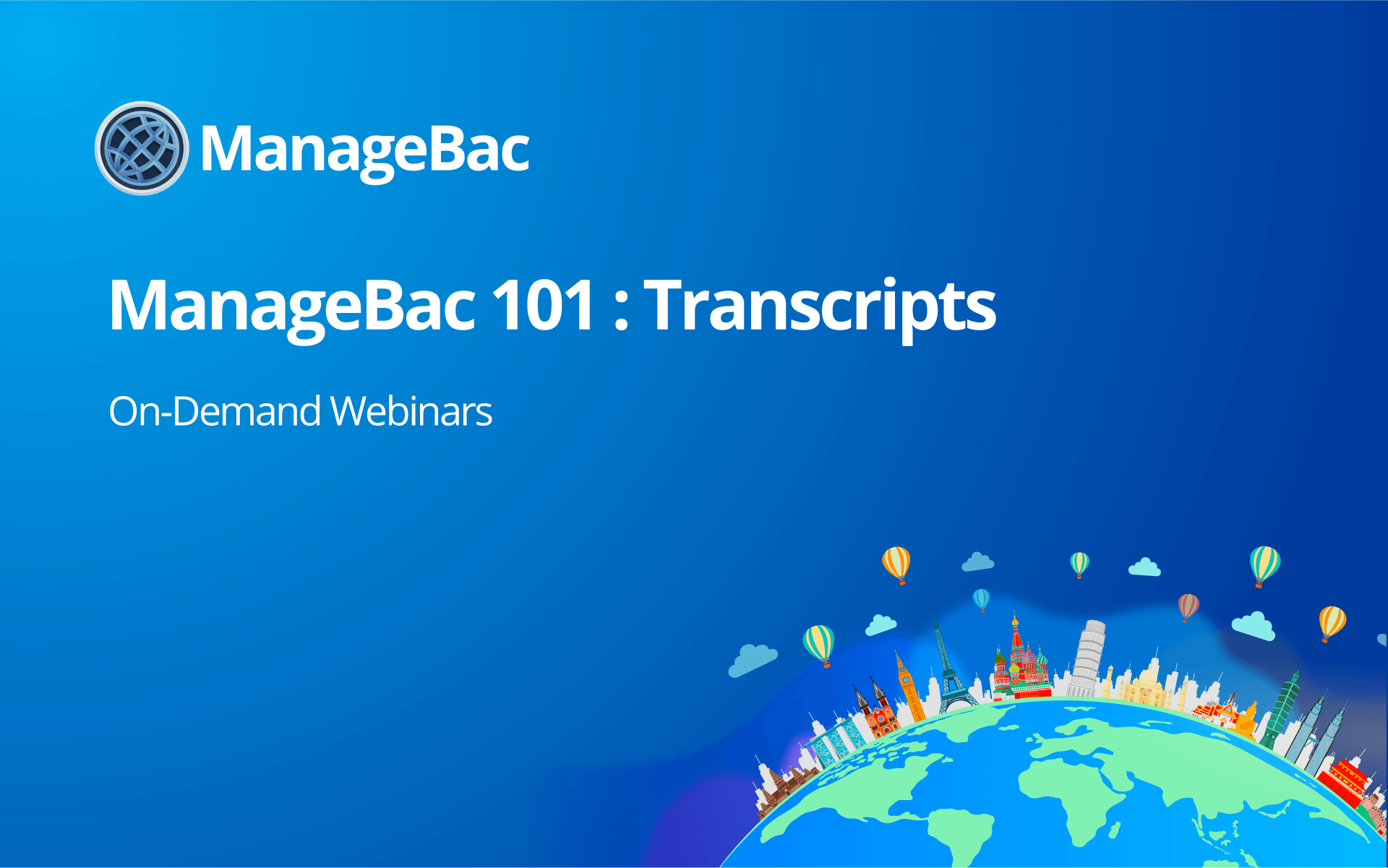 ManageBac 101: Transcripts
