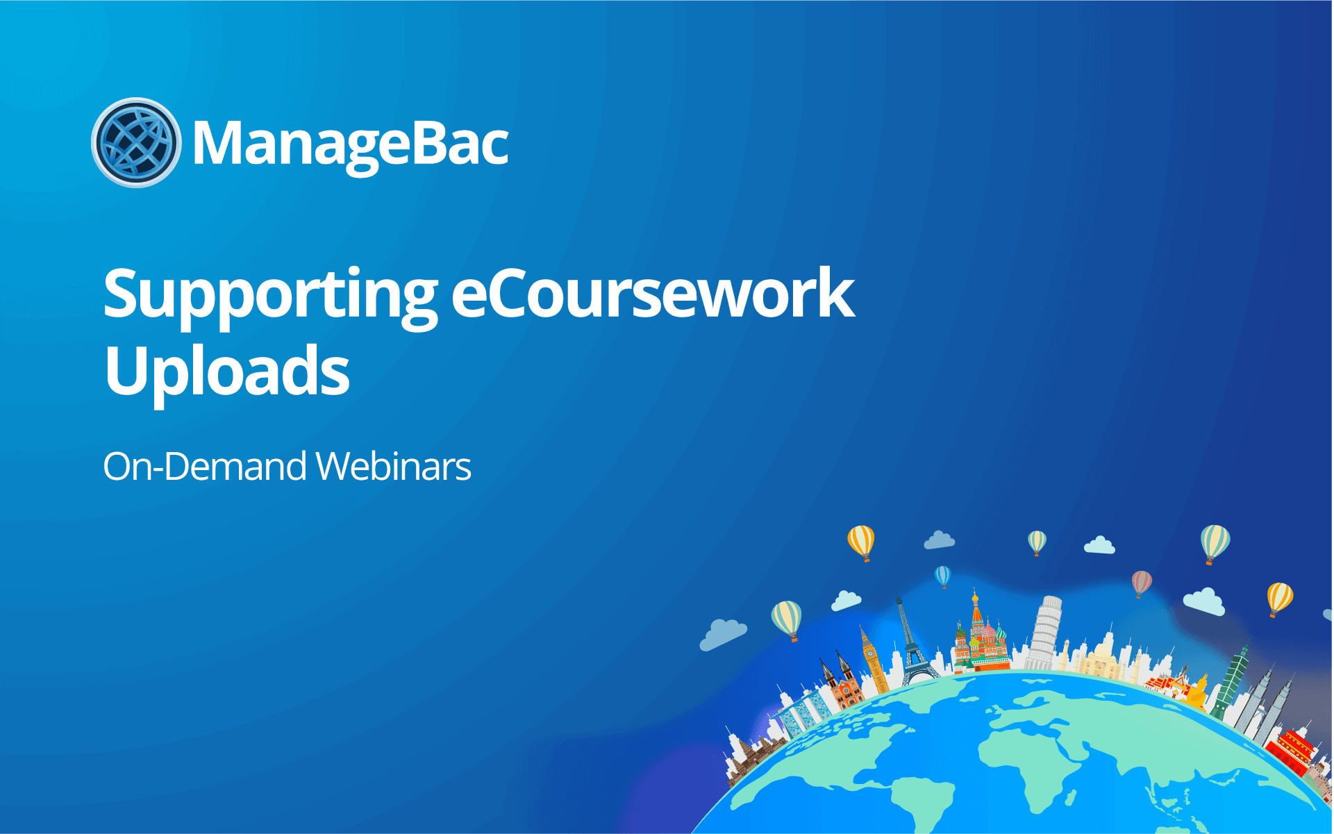 Supporting eCoursework Uploads with ManageBac