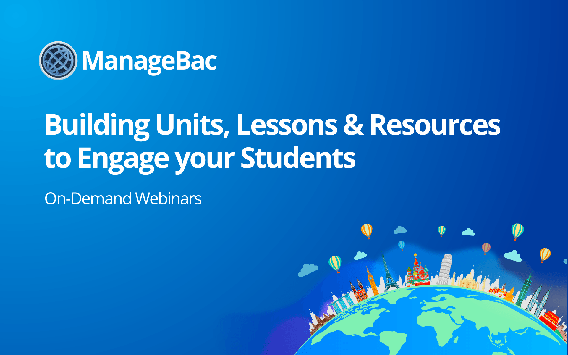 Building Units, Lessons & Resources to engage your students