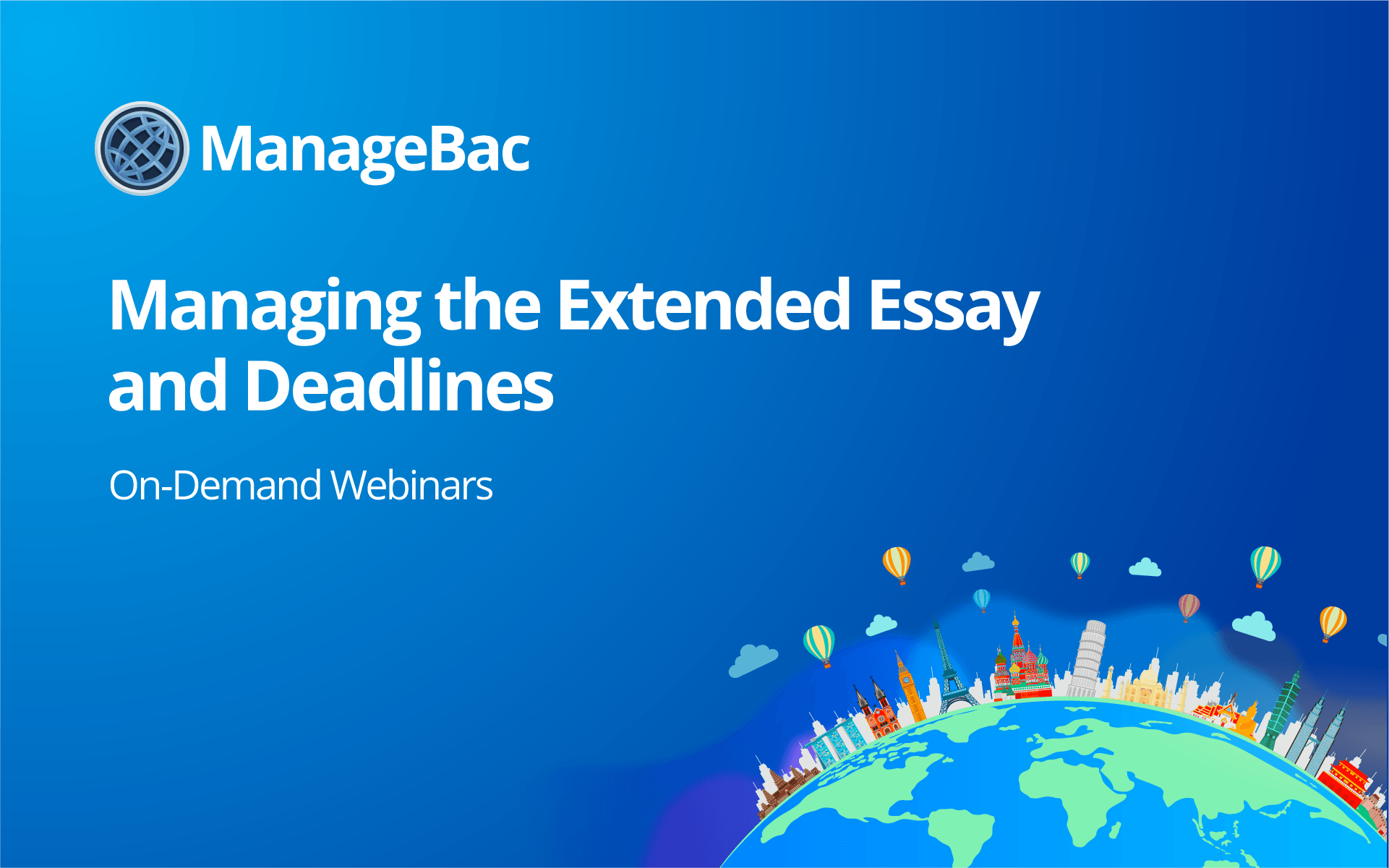 Managing the Extended Essay and Deadlines