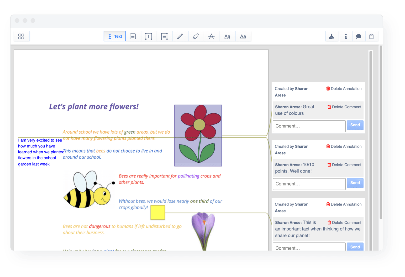 Primary Years Programme annotations
