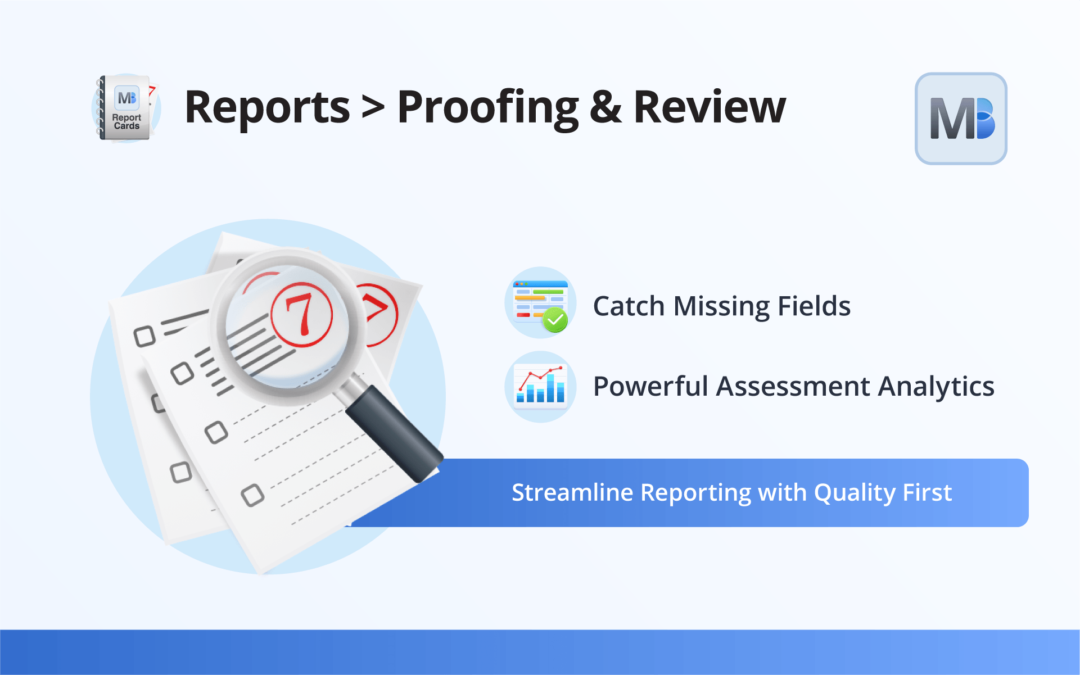 Reporting: Proofing & Review