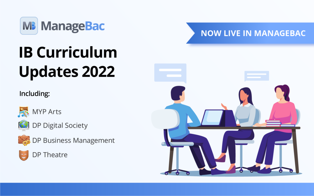 IB Curriculum Updates 2022