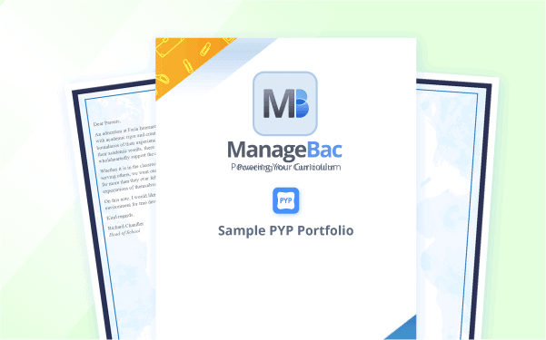 PYP Portfolio Sample