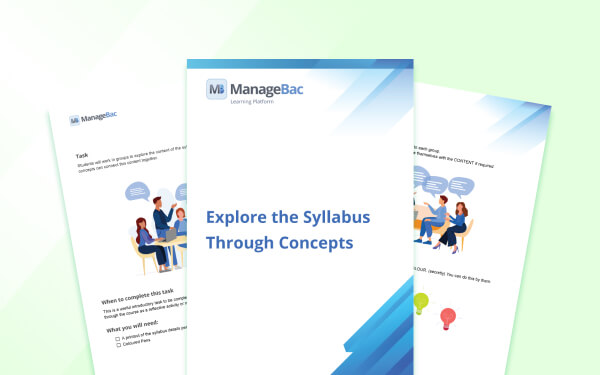 Explore the Syllabus Through Concepts